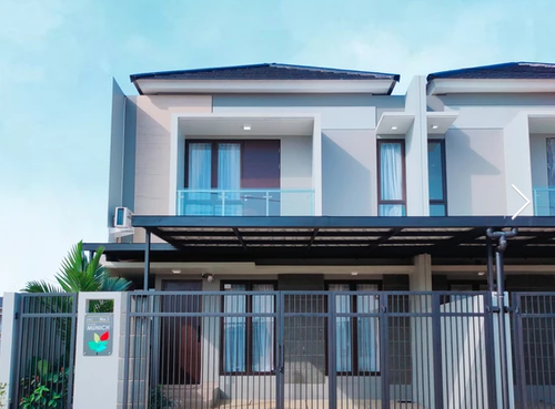 foto tampak rumah tipe 69 GLS perumahan PERUMAHAN GRAHA LARAS SENTUL