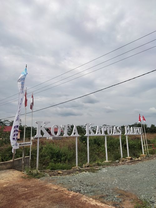 foto gerbang perumahan KOTA KAPUAS BARU