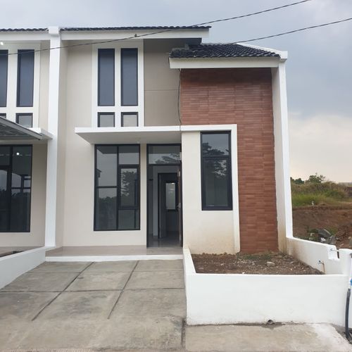 foto tampak rumah tipe 36 Candella (327) perumahan G-Land Katapang Residence 1