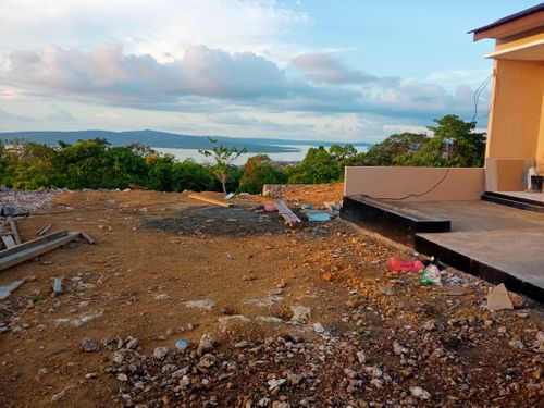 foto posisi tengah perumahan BUMI PALAGIMATA RESIDENCE