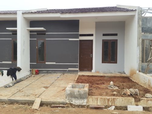 foto tampak rumah tipe 36 perumahan TRIA MAHAN II