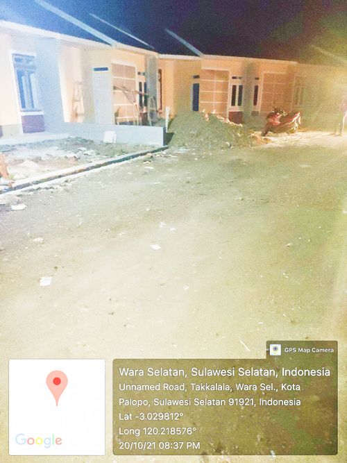 foto posisi tengah perumahan GRIYA FATIMAH SEJAHTERA PERMAI