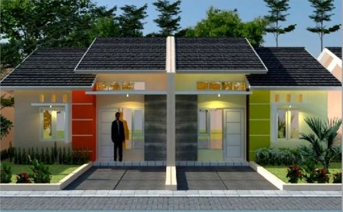 foto tampak rumah tipe Melati perumahan GEDAWANG PERMAI III