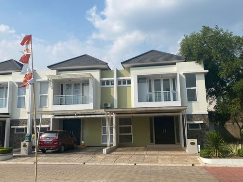 foto tampak rumah tipe H perumahan Green Resort