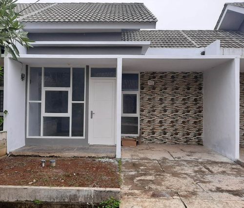 foto tampak rumah tipe Diaffen perumahan Bukit Serpong Indah