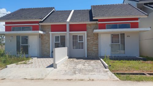 foto tampak rumah tipe Cluster Topaz 2 47 perumahan OPI REGENCY 2 PERUMAHAN TOPAZ 2