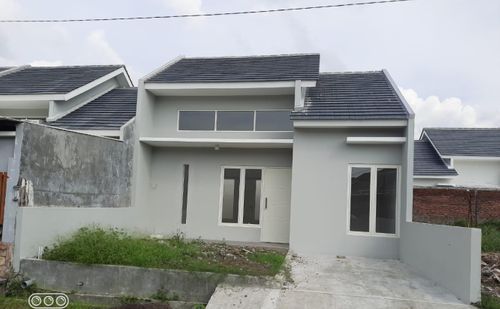 foto tampak rumah tipe A8 perumahan GRAND ALOHA REGENCY