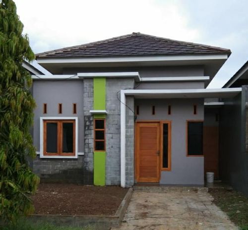 foto tampak rumah tipe 45 perumahan GRIYA SINDANG ASRI