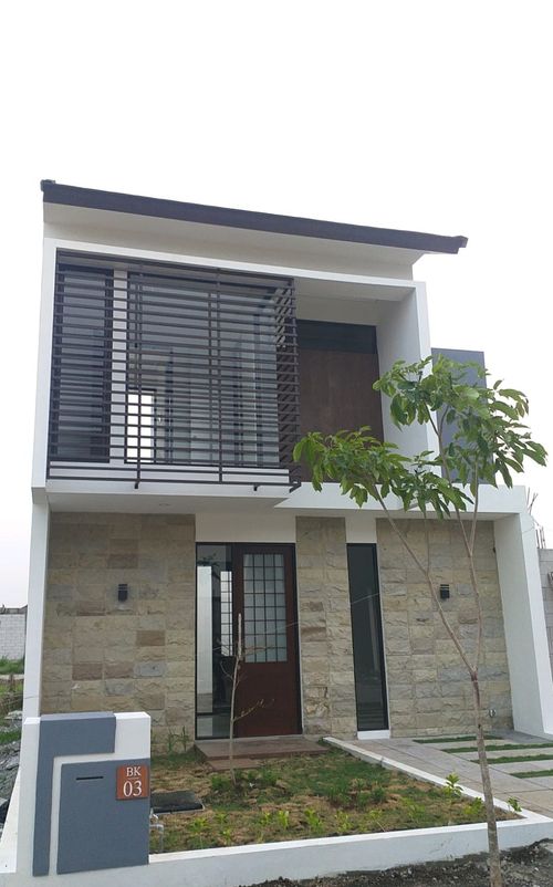 foto tampak rumah tipe 3BR Extra Hanami perumahan SHOJI LAND