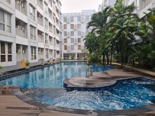 foto posisi tengah perumahan Apartemen Tamansari Skylounge