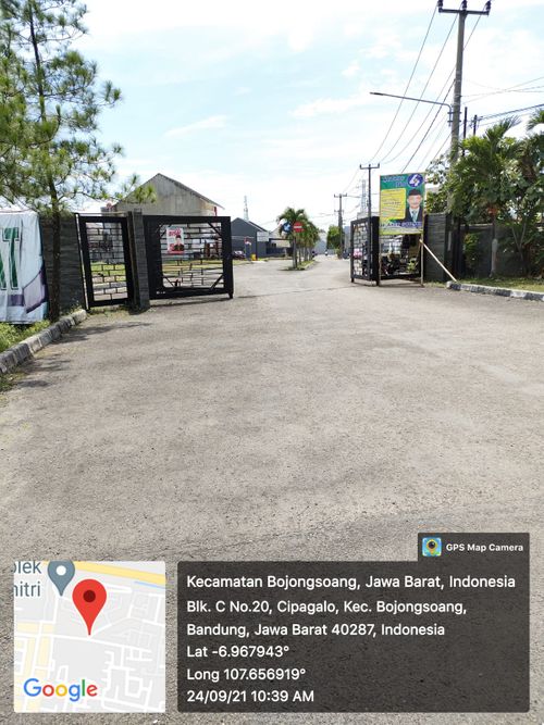 foto gerbang perumahan PESONA CIGANITRI 2