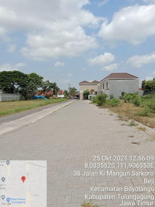 foto gerbang perumahan GRAHA INDAH BEJI