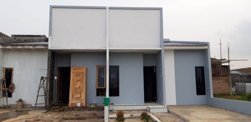 foto tampak rumah tipe 36 perumahan TAMORA VILLAGE