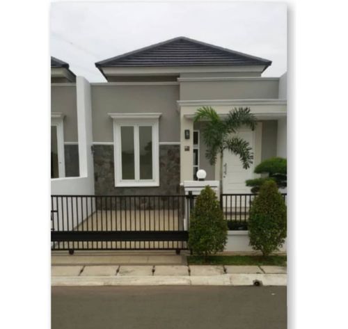 foto tampak rumah tipe Sakura Asri 59 perumahan SAKURA REGENCY 3
