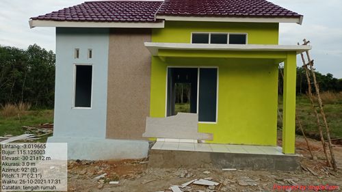 foto contoh rumah perumahan Pondok Al-Faza