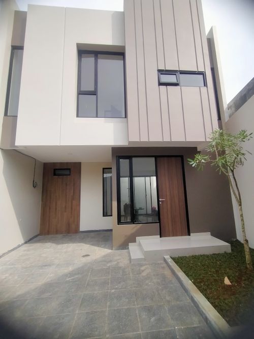 foto tampak rumah tipe Typical perumahan Kayu Manis Parkview