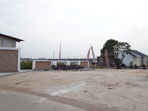 foto gerbang perumahan VILLA INDAH MUKTIWARI