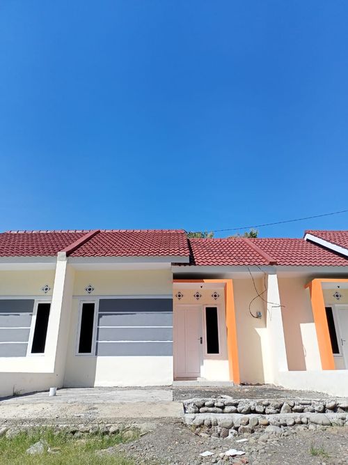 foto tampak rumah tipe 36/68 perumahan Basmalah Jabung Kota Baru 2