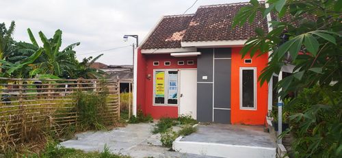 foto tampak rumah tipe 27 perumahan KEBON AGUNG BARAT