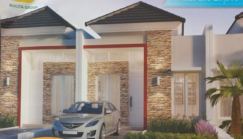 foto tampak rumah tipe 36/60 perumahan CIRUAS LAND