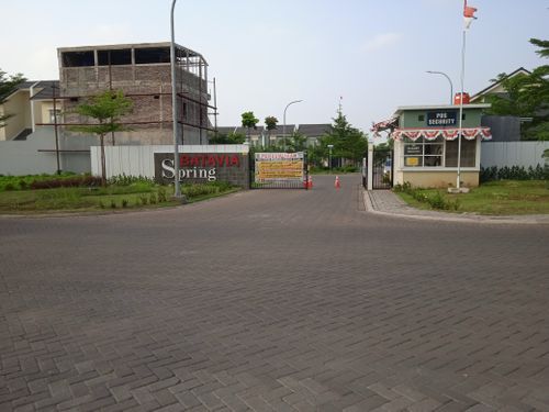 foto gerbang perumahan Puri Jaya 2