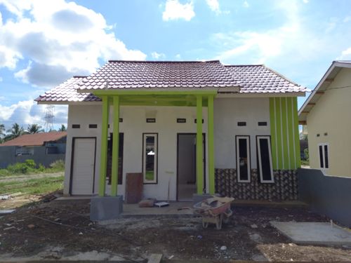 foto tampak rumah tipe 45 perumahan CITRA ALAM PERMAI II TAHAP 2