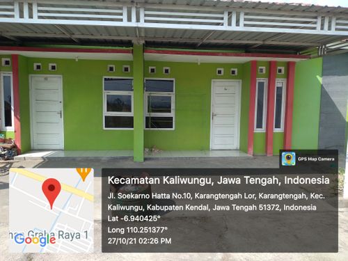 foto contoh rumah perumahan Kamila Puri