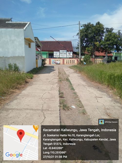 foto gerbang perumahan Kamila Puri