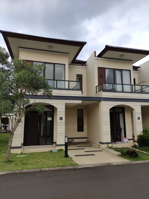 foto tampak rumah tipe ALLURA  A perumahan LAVON 1 (R3-R7)