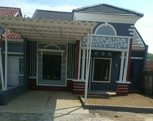 foto tampak rumah tipe 45 perumahan PERUMAHAN SAPPHIRE MEDITERANIA