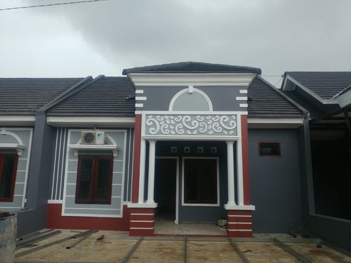 foto tampak rumah tipe 45 perumahan PERUMAHAN SAPPHIRE MEDITERANIA