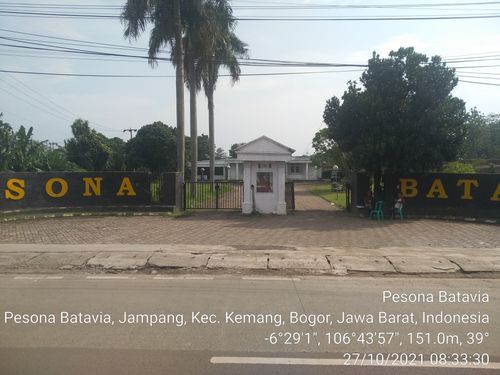 foto gerbang perumahan PESONA BATAVIA