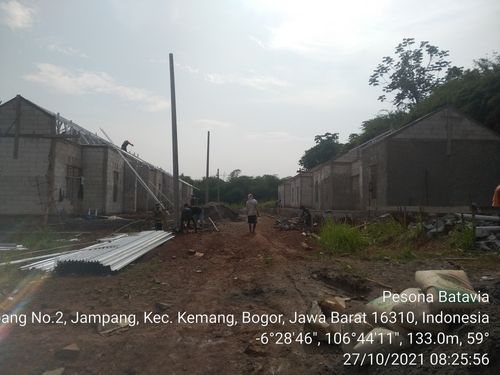 foto posisi tengah perumahan PESONA BATAVIA