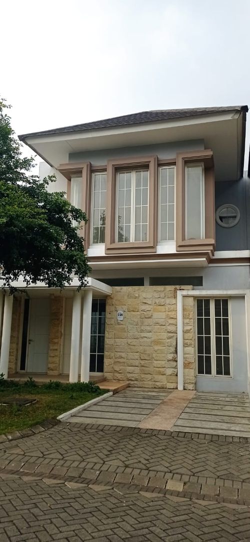 foto tampak rumah tipe Jasmine perumahan GREEN ORCHID RESIDENCE