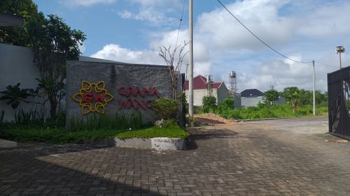 foto gerbang perumahan Graha Wangsa