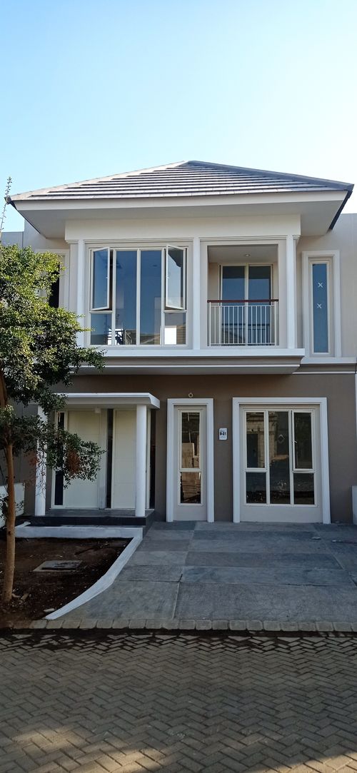 foto tampak rumah tipe Amabilis perumahan GREEN ORCHID RESIDENCE