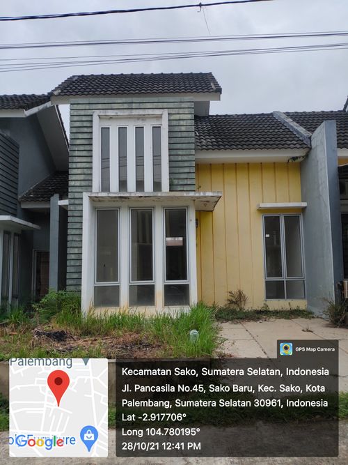 foto contoh rumah perumahan Golden Sako