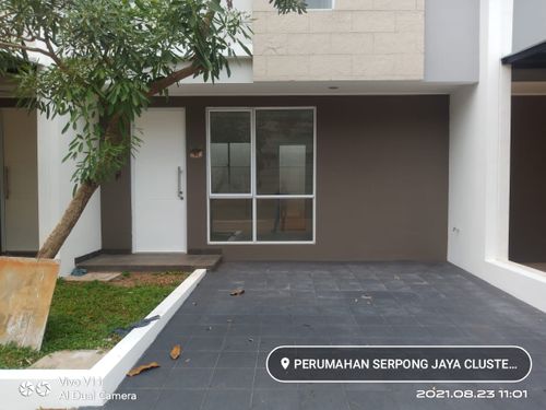 foto tampak rumah tipe POINSETTIA perumahan SERPONG JAYA THE GROOVE