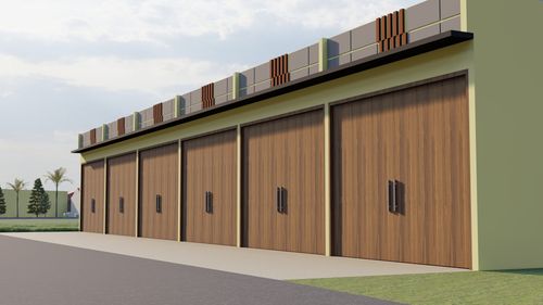 foto tampak rumah tipe 90/120 perumahan DREAM HOUSE RESIDENCE