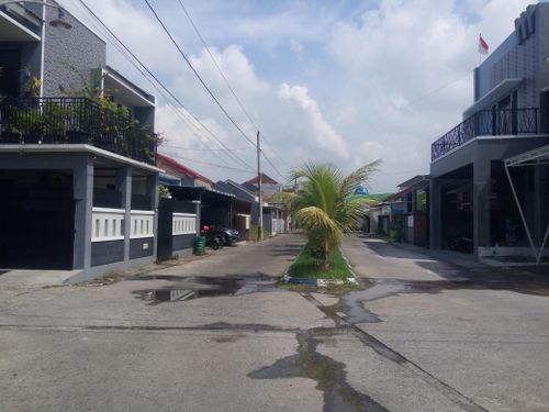 foto posisi tengah perumahan Salam Indah