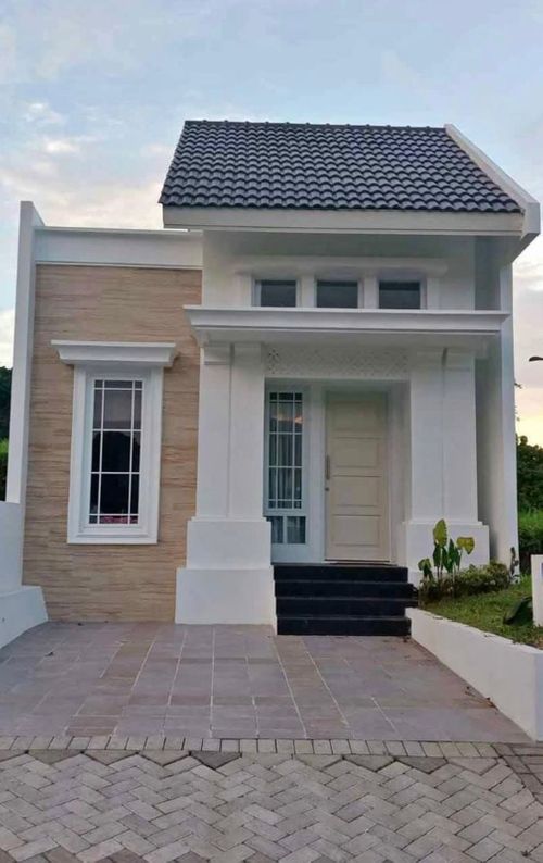 foto tampak rumah tipe TITLIS perumahan CITRALAND MANADO