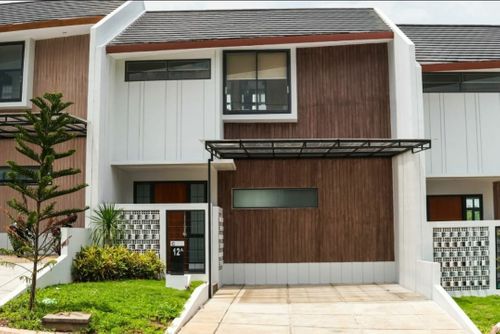 foto tampak rumah tipe INARI-C perumahan BSB City Naraya 3