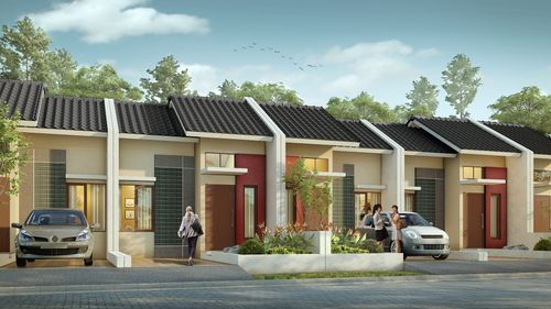 foto denah rumah tipe BREVIS perumahan CLUSTER GALEA SEGARA CITY KHI