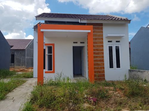 foto tampak rumah tipe 36-164 perumahan BANTENG RESIDENCE B