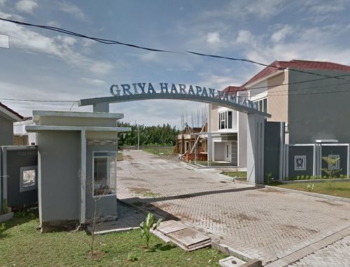 foto posisi tengah perumahan GRIYA HARAPAN PAMPANG
