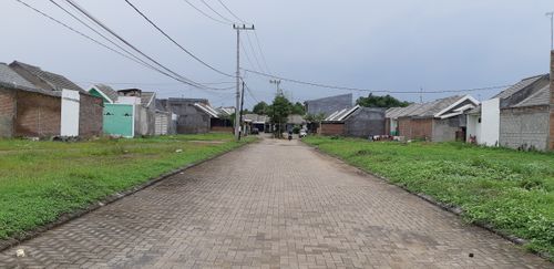 foto posisi tengah perumahan Wirogunan Residence Tahap II dan III Lanjutan