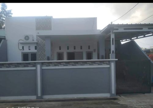 foto tampak rumah tipe RR 15 perumahan MERPATI TETERUSAN VILLAGE