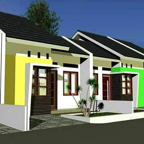 foto tampak rumah tipe 36/66 perumahan AR Bastien Residence 2