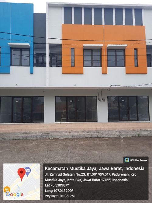 foto tampak rumah tipe 95/63 zona 2 perumahan DUKUH ZAMRUD