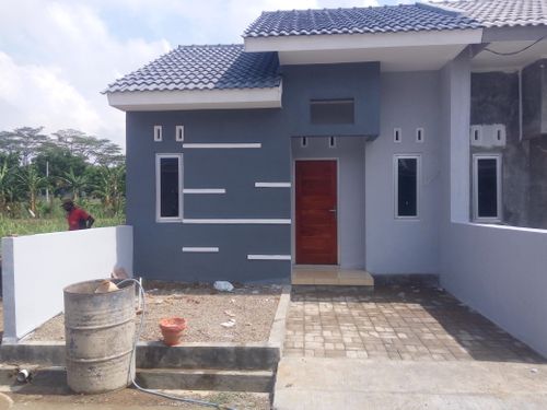 foto tampak rumah tipe 36 perumahan Salam Indah